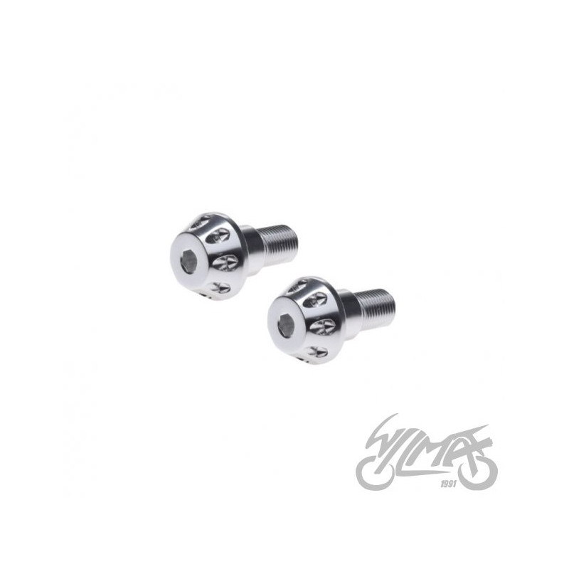 KOŃCÓWKA KIEROWNICY SREBRNA DO YAMAHA M16X1.5