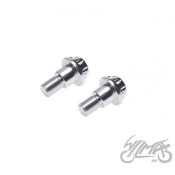 KOŃCÓWKA KIEROWNICY SREBRNA DO YAMAHA M16X1.5