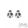 KOŃCÓWKA KIEROWNICY SREBRNA DO YAMAHA M16X1.5