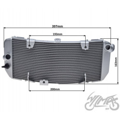 CHŁODNICA CIECZY DO YAMAHA TMAX 500 2008-2011