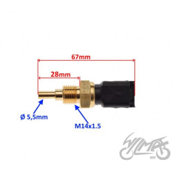 CZUJNIK TEMPERATURY M14x1,5 4 PINY
