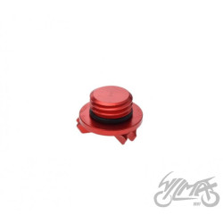 KOREK WLEU OLEJU M20x2.5 CZERWONY