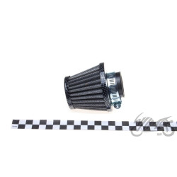 FILTR POWIETRZA 30 mm STOŻKOWY CARBON