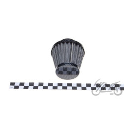FILTR POWIETRZA 38 mm STOŻKOWY CARBON