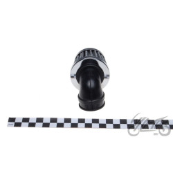 FILTR POWIETRZA 38 mm STOŻKOWY 90' CHROM
