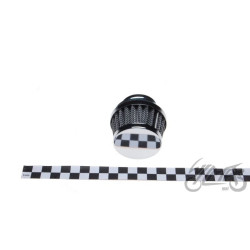 FILTR POWIETRZA 32 mm STOŻKOWY MAŁY NISKI CHROM