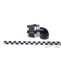 FILTR POWIETRZA 30 mm MAŁY NISKI STOŻKOWY 90'