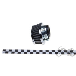 FILTR POWIETRZA 30 mm OWAL NISKI CHROM