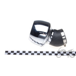 FILTR POWIETRZA 48mm STOŻKOWY TUNING CHROM