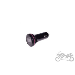 GNIAZDO USB Z WYŚWIETLACZEM NAPIĘCIA 12-24V
