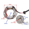 STATOR ISKR MODUŁ CEWKA DO  SUZUKI RM250, KAWASAKI
