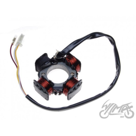 STATOR ISKROWNIK 4 CEWKI 3 PRZEWODY DO AG50
