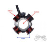 STATOR ISKROWNIK 4 CEWKI 3 PRZEWODY DO AG50