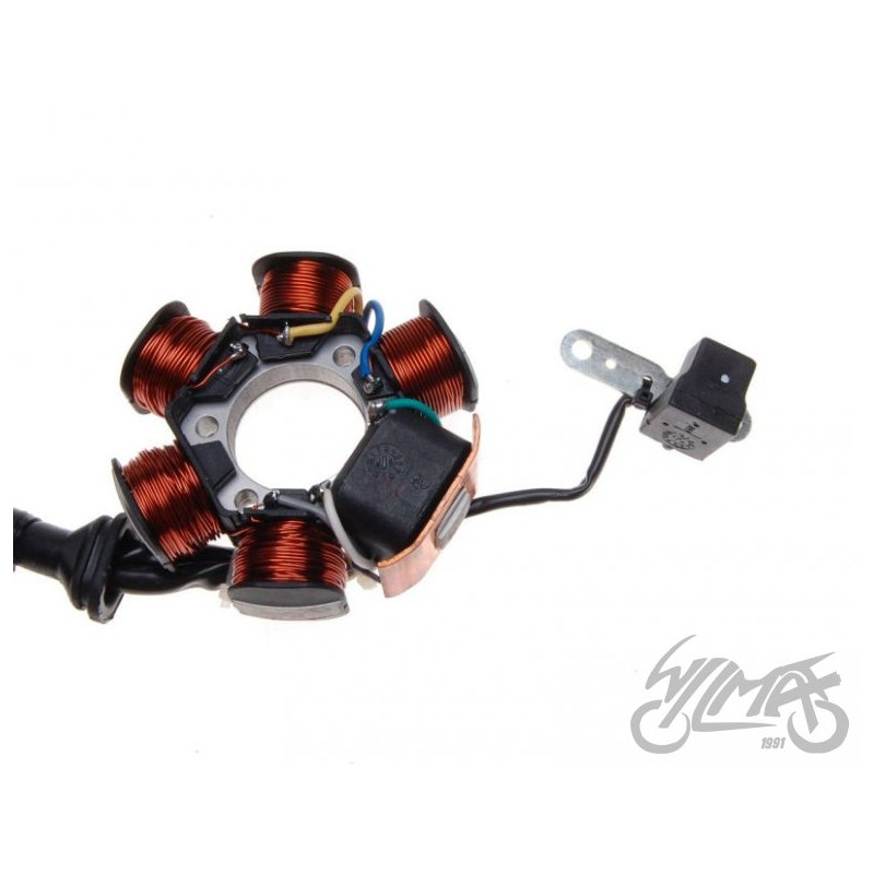 STATOR ISKROWNIK 6 CEWEK  DO PIAGGIO