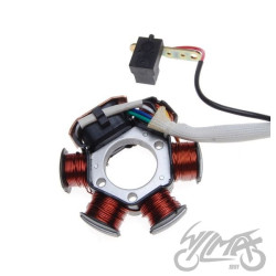 STATOR ISKROWNIK 6 CEWEK  DO PIAGGIO GILERA