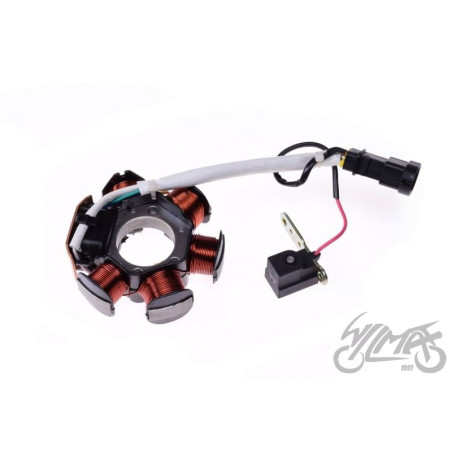STATOR ISKROWNIK 6 CEWEK  DO PIAGGIO GILERA