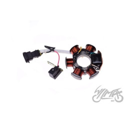 STATOR ISKROWNIK 6 CEWEK  DO PIAGGIO GILERA