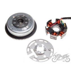 STATOR ISKROWNIK 6 CEWEK + KOŁO MAGNESOWE
