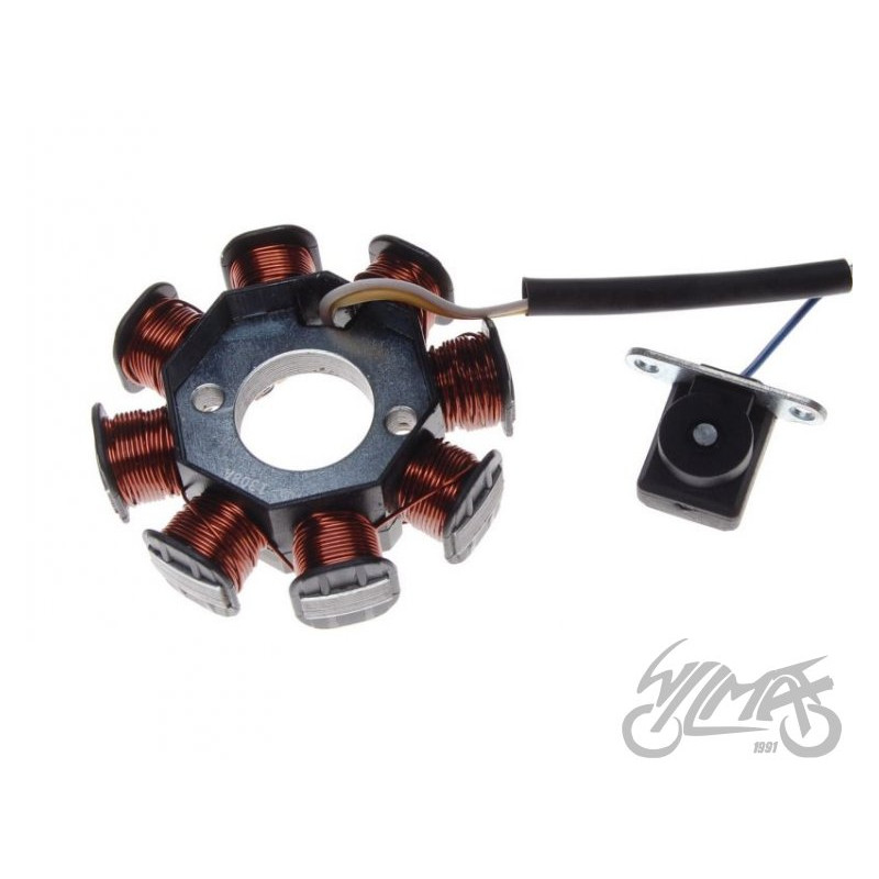 STATOR ISKROWNIK 8 CEWEK 3 PRZEWOD INCA SPRINT 4T