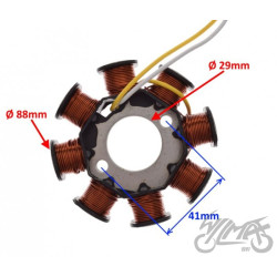 STATOR DO KYMCO SUPER 8 CEWEK – 2T