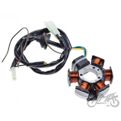 STATOR ISKROWNIK 6 CEWEK DO MALAGUTI 4T