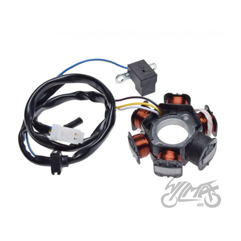 STATOR ISKROWNIK 6 CEWEK DO PEUGEOT LUDIX