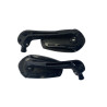 LUSTERKA CZARNE MOTOCYKLOWE M8/M10