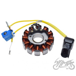 STATOR ISKROWNIK 12 CEWEK DO PIAGGIO 125/250