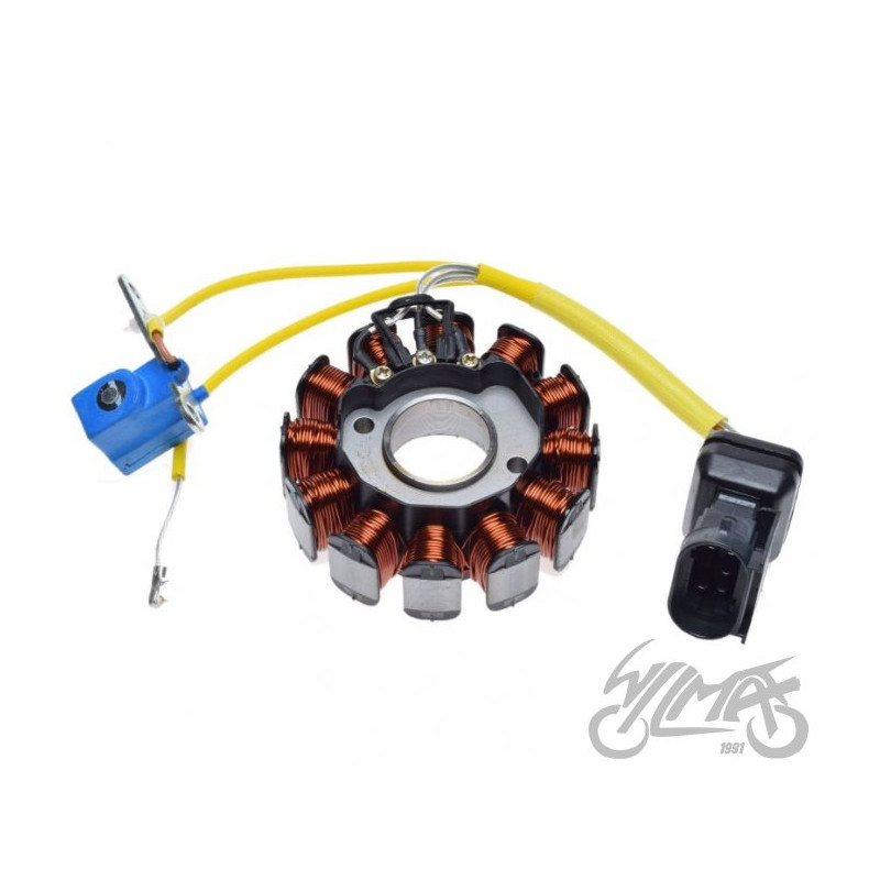 STATOR ISKROWNIK 12 CEWEK DO PIAGGIO 125/250