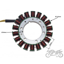 STATOR ISKROWNIK DO YAMAHA VIRAGO 87-90