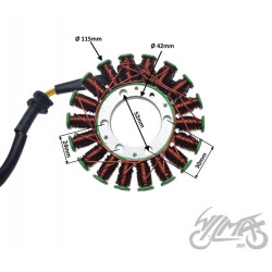 STATOR ISKROWNIK DO HONDA CBR1000RR 04-07
