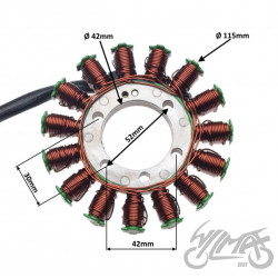 STATOR ISKROWNIK DO HONDA CBR 600RR 07-12