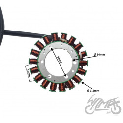 STATOR ISKROWNIK DO YAMAHA YFM 350 00-13