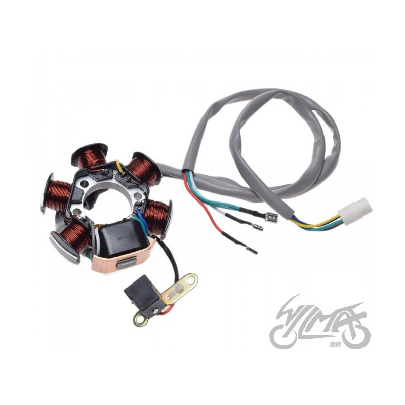 STATOR ISKROWNIK 6 CEWEK DO PIAGGIO