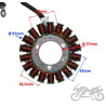STATOR ISKROWNIK 18 CEWEK DO YAMAHA XMAX 125