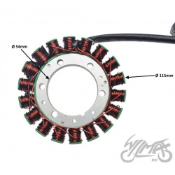 STATOR ISKROWNIK DO SUZUKI DR650 SE 96-17
