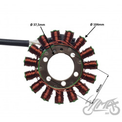 STATOR ISKROWNIK DO BMW S1000R 09-17