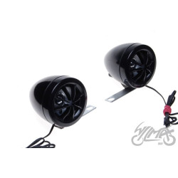 ZESTAW AUDIO BEZ ALARMU CZARNY MOTOCYKL - SKUTER