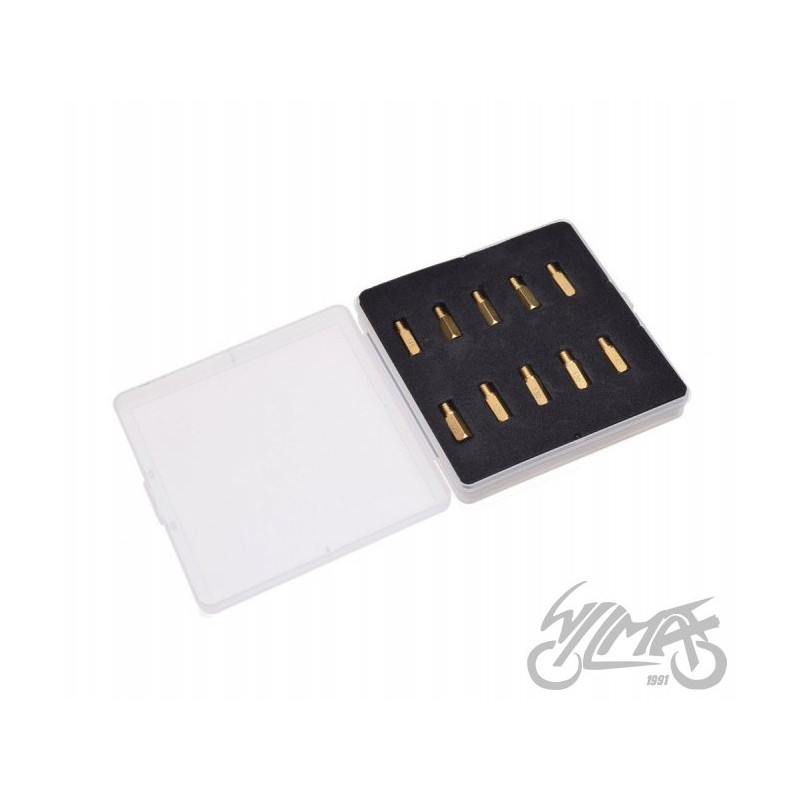 DYSZA GAŹNIKA M5x0.8  120-170 ZESTAW 10szt