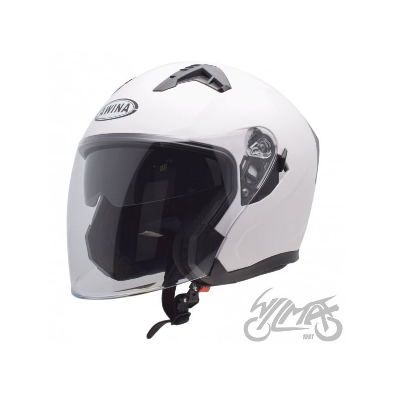 KASK OTWARTY TYP JK528 BIAŁY S AWINA