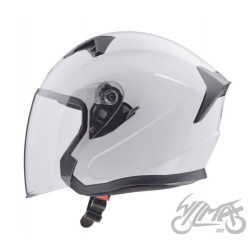 KASK OTWARTY TYP JK528 BIAŁY S AWINA