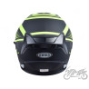 KASK OTWARTY TYP JK528 CZARNO ŻÓŁTY MAT L AWINA