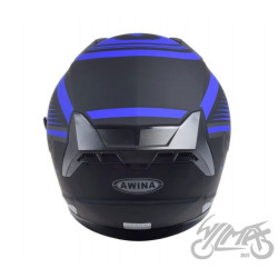 KASK OTWARTY TYP JK528 CZARNO NIEB. MAT M AWINA