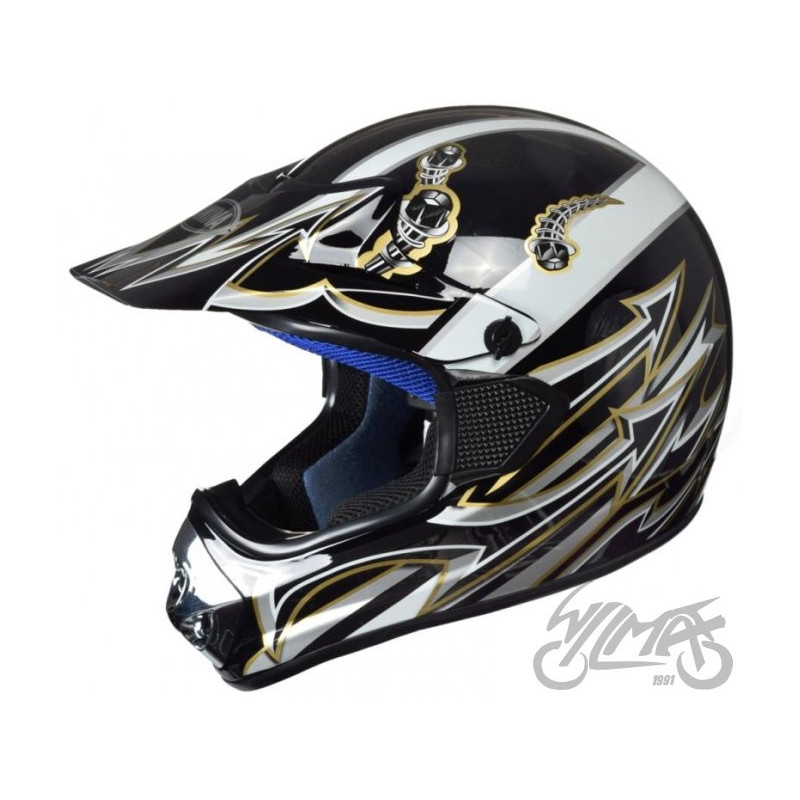 KASK AWINA XXXS CZARNO-SIWY GRAF ENDURO TN-8686-31