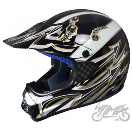 KASK AWINA XXXS CZARNO-SIWY GRAF ENDURO TN-8686-31
