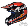 KASK AWINA S TN-8686-34 ENDURO CZERWONO-CZARNY