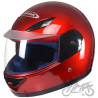 KASK MINI ROZMIAR GŁOWY 47-48 cm CZERWONY TN-8636