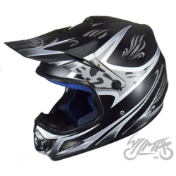 KASK MINI ENDURO  47-48 cm TN-8696 CZARNY MAT