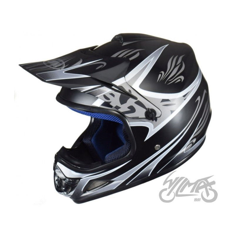 KASK MINI ENDURO  47-48 cm TN-8696 CZARNY MAT
