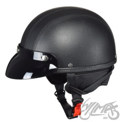 KASK AWINA OTWARTY SKÓRA M TN-8689  CZARNA